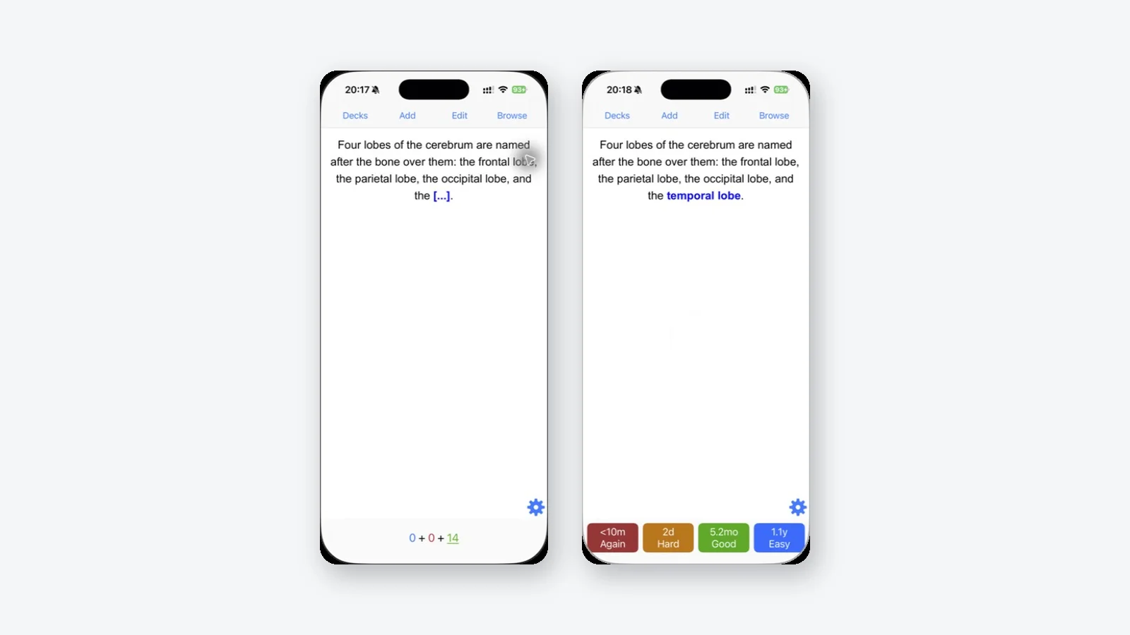 Anki: tarjetas cloze vs basic para preparar exámenes
